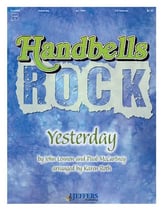 Yesterday Handbell sheet music cover
